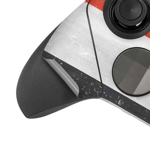 Yemen Flag Distressed Xbox Elite Wireless Controller Series 2 Skin